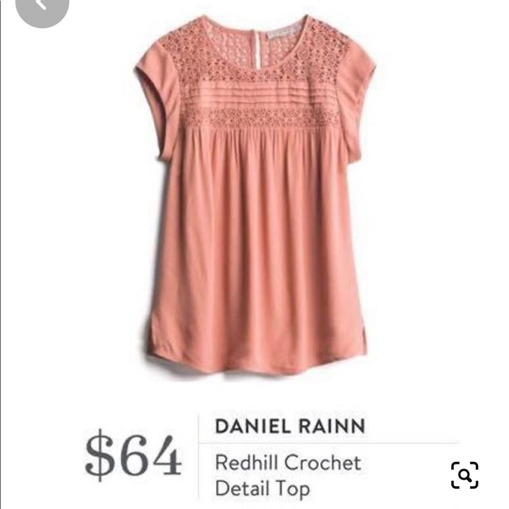 Beautiful Crochet Detail Top